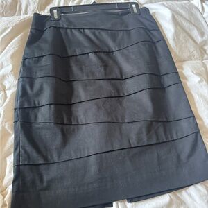 White House Black Market Black Pencil Skirt